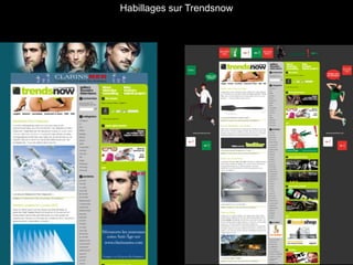 The Trendy Girl – 135 000 VU-  Pendant féminin de TrendsNow, The Trendy Girl se pose lui aussi en véritable guide de tendances.- Mode, beauté, cuisine, enfants…les thématiques sont résolument féminines mais la parti pris toujours le même…à la pointe de la tendance.