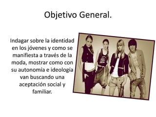 Influencia de la moda en los j venes PPT