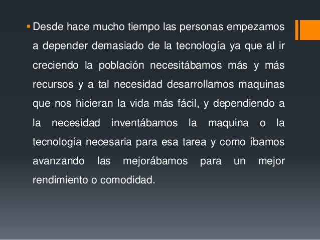 Influencia de la sociedad en el desarrollo tecnico