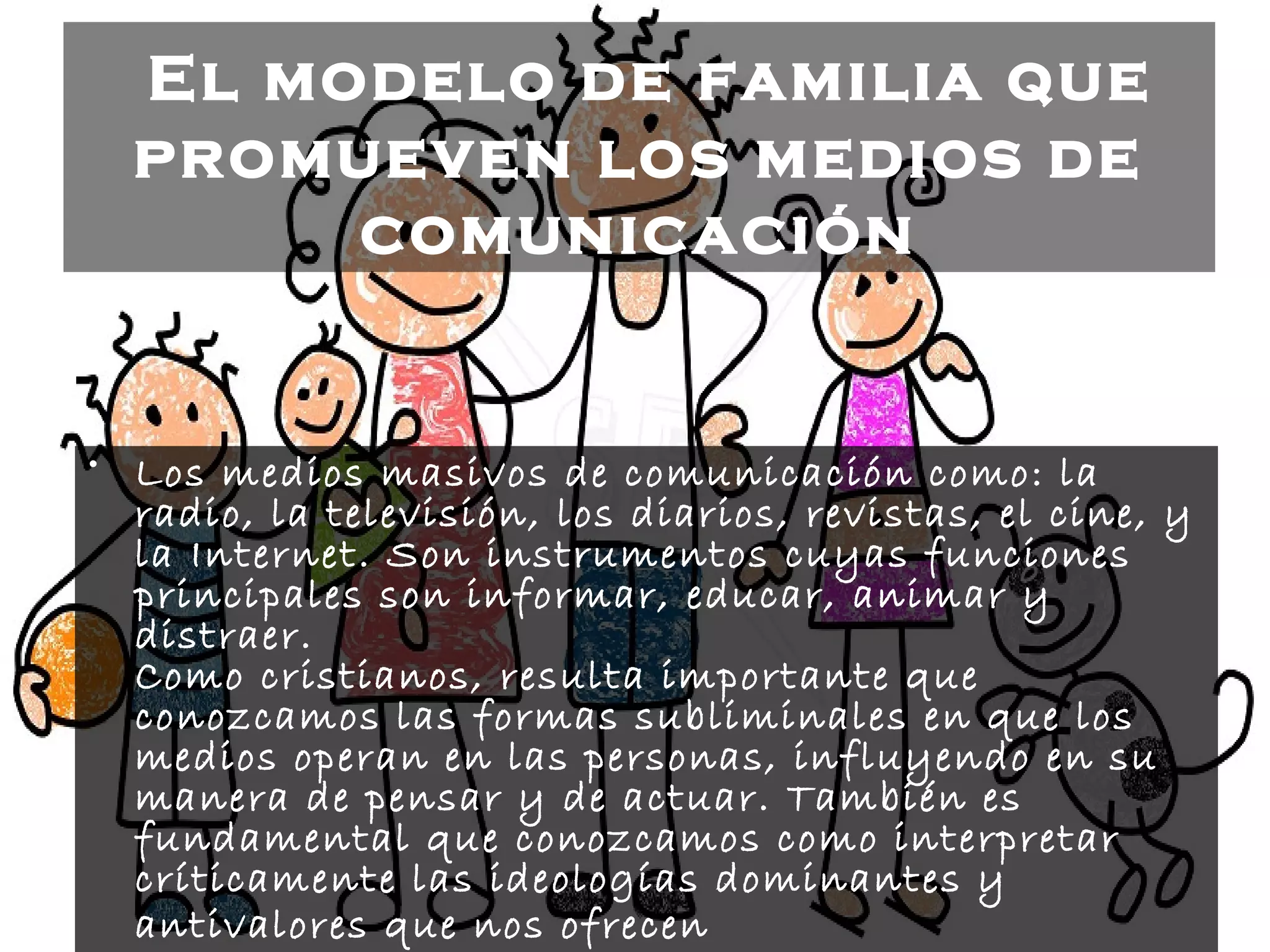 Influencia de la televisión. | PPT