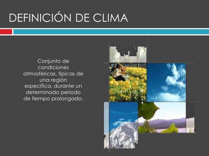 Influencia del clima en el hombre 2