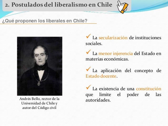 Influencia de liberalismo en chile