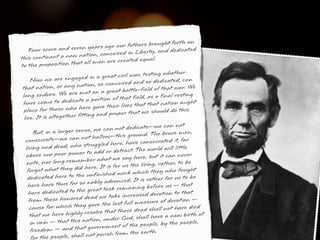 Influencing change through presentations