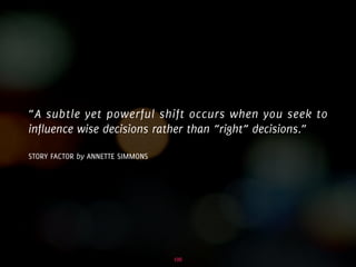 Influencing change through presentations