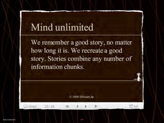 Influencing change through presentations