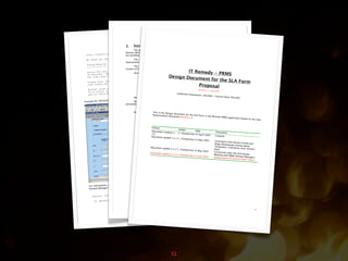 Influencing change through presentations