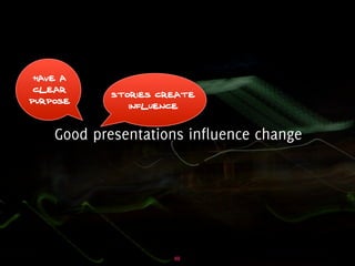 Influencing change through presentations