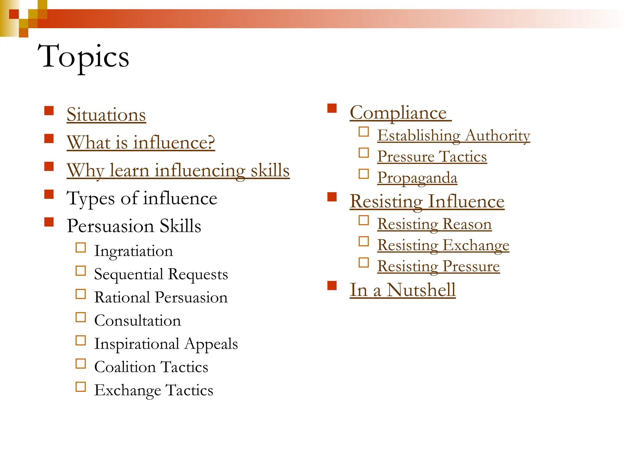 Developing Influencing skills in business | PPT