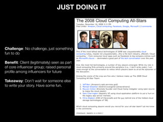 Influencing the Influencers