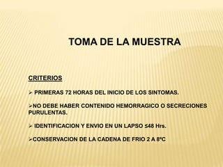 Niños menores de 5 años.