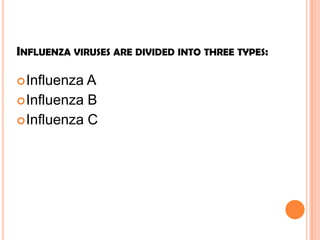 Flu Variations Influenza | PPTX