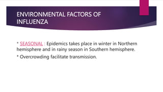 Flu Environment Influenza Presentation Community Health Nursing | PPTX