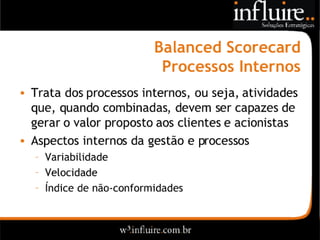 Influire..  Visão Sobre Estratégia