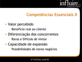 Influire..  Visão Sobre Estratégia