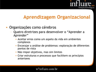 Influire..  Visão Sobre Estratégia