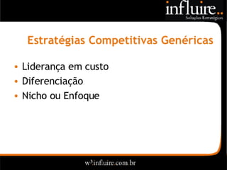 Influire..  Visão Sobre Estratégia