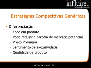 Influire..  Visão Sobre Estratégia