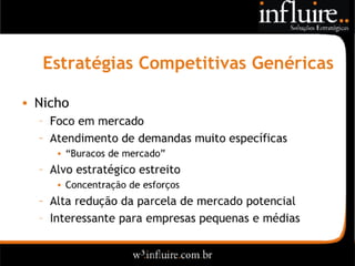 Influire..  Visão Sobre Estratégia