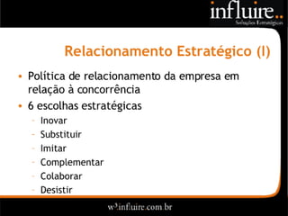 Influire..  Visão Sobre Estratégia