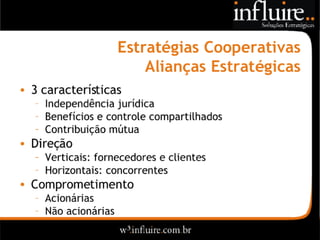 Influire..  Visão Sobre Estratégia