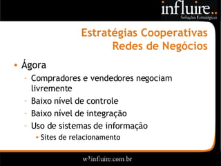 Influire..  Visão Sobre Estratégia