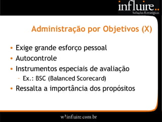 Influire..  Visão Sobre Estratégia