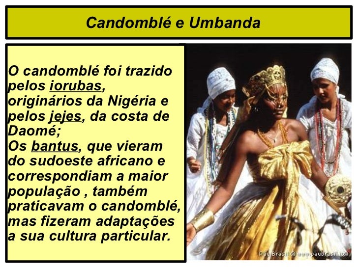 InfluêNcia Da Cultura Africana No Brasil
