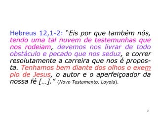 ““[…] é comum terdes ao vosso lado[…] é comum terdes ao vosso lado
uma multidão de Espíritos que vosuma multidão de Espíritos que vos
observam.”observam.”
(Resposta à q. 457a,
O Livro dos Espíritos)
 