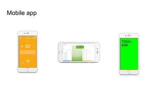 Mobile app
TODO:
ESR
 