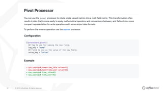© 2018 InfluxData. All rights reserved.22
 