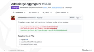 © 2018 InfluxData. All rights reserved.23
 
