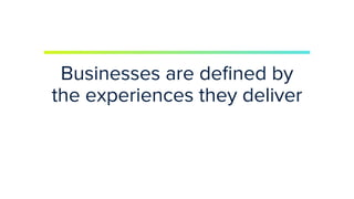 | © Copyright 2023, InﬂuxData
Businesses are deﬁned by
the experiences they deliver
 
