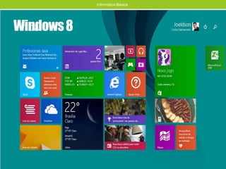 Windows8
Informática Básica
 