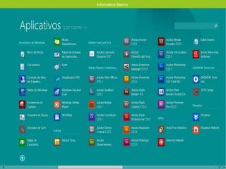 Windows8
Informática Básica
 