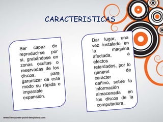 CARACTERISTICAS
 