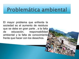 MAL MANEJO DE LAS BASURAS | PPTX