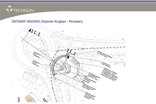 ONTWERP WEGENIS (Rotonde Ringlaan - Pironlaan)
 