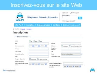 Inscrivez-vous sur le site Web
Réagissez et faites des économies

 