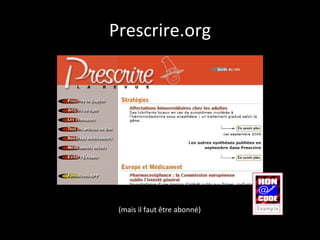 Créer une veille documentaire: Pubmed 