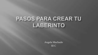Angela Machado
III C
 