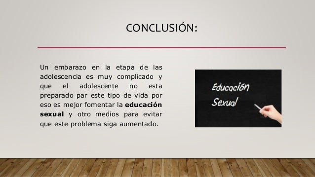 Embarazos en los adolescentes