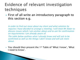 ExamplePWR Entertainment have a problem with communicating with potential customers. A website will allow them to direct prospective clients to a reference point where they can find out more about the services on offer, pricing and reservations. This will improve their customer relations as well as increasing opportunities for further custom.Business case for change
