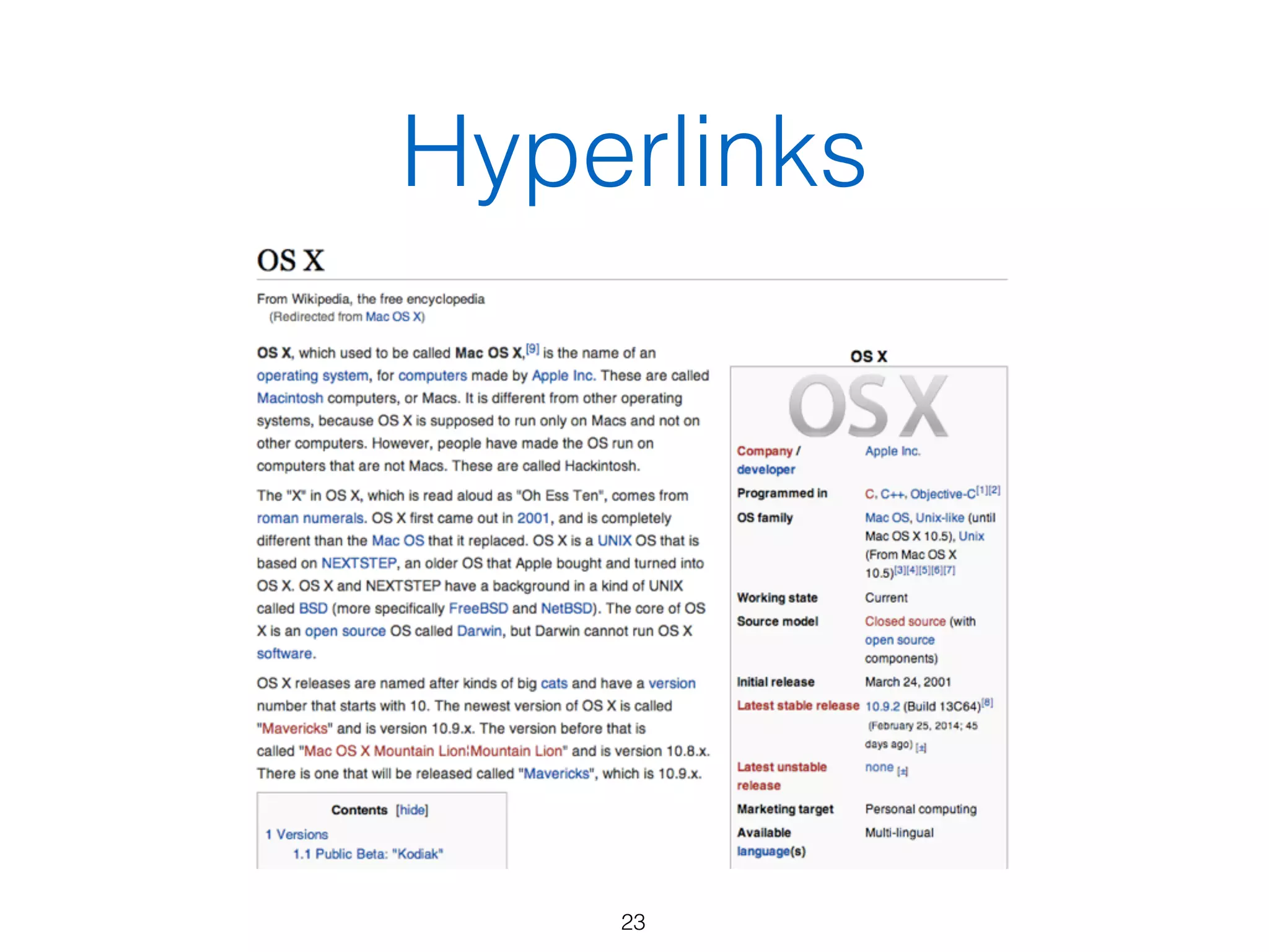 Hyperlinks
23
 