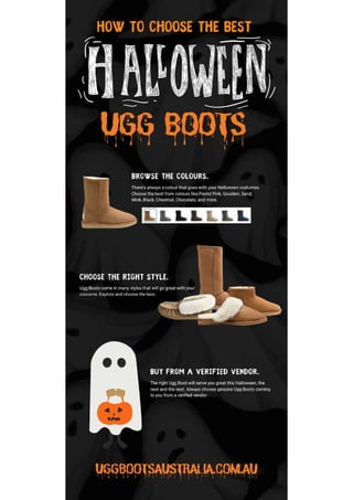 How to choose the best Halloween Ugg Boots