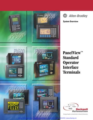 Info_AB_PanelView_Series_Datasheet-ARTIS | PDF