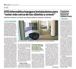 ATE Informática inaugura instalaciones para “estar más cerca de los clientes y crecer”