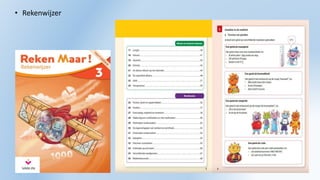 • Rekenwijzer
 