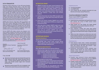 TAHAPAN MENGIKUTI SNMPTN
PENERIMAANDIPTN
l LulusSatuanPendidikan
l LulusSNMPTN2016
l Lulus verifikasi data dan memenuhi persyaratan lain yang
ditentukanolehmasing-masingPTNpenerima
TahapanmengikutiSNMPTN,sebagaiberikut:
PENGISIANDANVERIFIKASIPDSS
l KepalaSekolahatauyangditugasiolehKepalaSekolahmengisi
data sekolah dan siswa di PDSS melalui laman
l Kepala Sekolah atau yang ditugasi oleh Kepala Sekolah
mendapatkan yangakandigunakanolehsiswa
untukmelakukanverifikasi
l Siswa melakukan verifikasi data rekam jejak prestasi
akademik (nilai rapor) yang diisikan oleh Kepala Sekolah atau
yang ditugasi oleh Kepala Sekolah dengan menggunakan NISN
dan .
l Apabila siswa tidak melaksanakan verifikasi data rekam jejak
prestasi akademik yang diisikan oleh Kepala Sekolah atau yang
ditugasiolehKepalaSekolah,makadatayangdiisikandianggap
benardantidakdapatdiubahsetelahwaktuverifikasiberakhir.
http://pdss.snmptn.ac.id
PENDAFTARANSNMPTN
l Pendaftar yang memenuhi kriteria pemeringkatan,
menggunakan NISN dan ke laman SNMPTN
untukmelakukanpendaftaran
l Pendaftar mengisi biodata, pilihan PTN, dan pilihan program
studi, serta mengunggah pasfoto resmi terbaru dan
dokumen prestasi tambahan (jika ada). Pendaftar harus
membaca dan memahami seluruh ketentuan yang berlaku
padaPTNyangakandipilih.
http://www.snmptn.ac.id
Berdasarkan Undang-undang Nomor 12 Tahun 2012 tentang Pendidikan
Tinggi, juncto Peraturan Pemerintah Nomor 4 Tahun 2014 tentang
Penyelenggaraan Pendidikan Tinggi dan Pengelolaan Perguruan Tinggi,
juncto Peraturan Menteri Riset, Teknologi, dan Pendidikan Tinggi Nomor 2
Tahun 2015 tentang Penerimaan Mahasiswa Baru Program Sarjana pada
Perguruan Tinggi Negeri sebagaimana diubah dengan Peraturan Menteri
Riset, Teknologi, dan Pendidikan Tinggi Nomor 45 Tahun 2015, pola
penerimaan mahasiswa baru program sarjana pada perguruan tinggi
dilakukan melalui: Seleksi Nasional Masuk Perguruan Tinggi Negeri
(SNMPTN), Seleksi Bersama Masuk Perguruan Tinggi Negeri (SBMPTN),
dan Seleksi secara Mandiri oleh PTN. SNMPTN merupakan seleksi yang
dilakukan oleh masing-masing PTN di bawah koordinasi Panitia Nasional,
berdasarkanhasilpenelusuranprestasiakademikcalonmahasiswa.
SNMPTN diikuti Perguruan Tinggi Negeri (PTN) yang ditetapkan oleh
Majelis Rektor Perguran Tinggi Negeri Indonesia (MRPTNI), dalam satu
sistem yang terpadu dan diselenggarakan serentak. Biaya pelaksanaan
SNMPTN ditanggung oleh pemerintah sehingga peserta tidak dipungut
biaya seleksi. Peserta SNMPTN yang kurang mampu secara ekonomi dan
dinyatakan diterima di PTN berpeluang mendapatkan bantuan biaya
pendidikanselamamasastudimelaluiprogramBidikmisi.
Informasi SNMPTN 2016 meliputi: ketentuan dan persyaratan umum,
tatacara pengisian Pangkalan Data Sekolah dan Siswa (PDSS), tatacara
pendaftaran, jadwal pelaksanaan, serta jumlah pilihan PTN dan Program
Studi. Informasi ini diterbitkan untuk dipelajari secara seksama oleh pihak
sekolah dan calon peserta. Secara rinci, informasi tentang tatacara
pengisian PDSS dimuat dalam Panduan Pengisian PDSS yang dapat
diakses di laman , sedangkan tatacara
pendaftaran dan pelaksanaan SNMPTN 2016 dimuat sebagai panduan
pesertayangdapatdiaksesdilaman
http://pdss.snmptn.ac.id
http://www.snmptn.ac.id
Memberikan kesempatan pada siswa Sekolah Menengah Atas
(SMA), Madrasah Aliyah (MA), Sekolah Menengah Kejuruan
(SMK), termasuk Sekolah Republik Indonesia (SRI) di luar
negeri, yang memiliki prestasi unggul untuk menempuh
pendidikantinggi.
KATA PENGANTAR
T U J U A N
l SNMPTN merupakan pola seleksi nasional berdasarkan hasil
penelusuran prestasi akademik dengan menggunakan rapor
semester 1 (satu) sampai dengan semester 5 (lima) bagi
SMA/MA dan SMK yang masa belajarnya 3 (tiga) tahun ATAU
semester 1 (satu) sampai dengan semester 7 (tujuh) bagi SMK
yang masa belajarnya 4 (empat) tahun, serta Portofolio
Akademik
KETENTUAN UMUM
KETENTUAN KHUSUS
l Pangkalan Data Sekolah dan Siswa (PDSS) merupakan basis
data yang berisikan rekam jejak kinerja sekolah dan prestasi
akademiksiswa
l Sekolah yang siswanya mengikuti SNMPTN harus memiliki
Nomor Pokok Sekolah Nasional (NPSN) dan mengisikan data
prestasisiswadiPDSS
l Siswa yang berhak mengikuti SNMPTN adalah siswa yang
memiliki Nomor Induk Siswa Nasional (NISN), memiliki
prestasiunggul,danrekamjejakprestasiakademikdiPDSS
l Siswa yang akan mendaftar SNMPTN wajib membaca
informasi di laman PTN yang dipilih tentang ketentuan yang
terkaitpenerimaanMahasiswaBaru
PERSYARATANSEKOLAH
SekolahyangsiswanyaberhakmengikutiSNMPTN2016adalah:
l SMA/MA/SMK negeri maupun swasta, termasuk Sekolah
Republik Indonesia (SRI) yang mempunyai NPSN dan telah
mengisiPDSSdenganlengkapdanbenar
PERSYARATANSISWAPENDAFTAR
Siswa SMA/MA/SMKkelasterakhirpadatahun2016yang:
l Memiliki prestasi unggul yaitu calon peserta masuk peringkat
terbaik di sekolah pada semester 3, semester 4, dan semester 5
dengan ketentuan berdasarkan akreditasi sekolah sebagai
berikut: v AkreditasiA,75%terbaikdisekolahnya
v AkreditasiB,50%terbaikdisekolahnya
v AkreditasiC,20%terbaikdisekolahnya
v Akreditasilainnya,10%terbaikdisekolahnya
l MemilikiNISNdanterdaftardiPDSS
l Memilikinilairaporsemester1sampaidengansemester5(bagi
siswa SMA/MA/SMK tiga tahun) ATAU nilai rapor semester 1
sampai dengan semester 7 (bagi SMK empat tahun) yang telah
diisikanpadaPDSS
l Memenuhi persyaratan lain yang ditentukan oleh masing-
masingPTN(dapatdilihatdilamanPTNbersangkutan)
Memberikan peluang kepada PTN untuk mendapatkan calon
mahasiswabaruyangmempunyaiprestasiakademiktinggi.
Mengetahui,
Majelis Rektor Perguruan Tinggi Negeri
Indonesia
Ketua,
Prof. Dr. Ir. Herry Suhardiyanto, MSc
Rektor Institut Pertanian Bogor
Jakarta, 15 Januari 2016
Panitia Nasional SNMPTN 2016
Ketua Umum,
Prof. Dr. Rochmat Wahab, M.Pd, MA
Rektor Universitas Negeri Yogyakarta
PEMERINGKATAN
l Panitia Nasional melalui sistem, membuat pemeringkatan
siswa berdasarkan nilai mata pelajaran yang menjadi mata uji
dalam Ujian Nasional (UN) 2016, pada semester 3 (tiga),
semester4(empat)dansemester5(lima).
l Berdasarkan pemeringkatan prestasi akademik yang
dilakukan Panitia Nasional dan sesuai dengan ketentuan
akreditasi sekolah, siswa yang memenuhi syarat diizinkan
untukmendaftarSNMPTN2016.
password
password login
(upload)
 