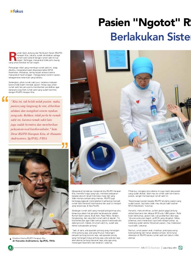 Majalah Info BPJS Kesehatan, Edisi 6, Tahun 2014