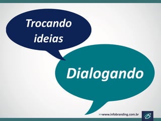 Trocando 
ideias 
Dialogando 
 
